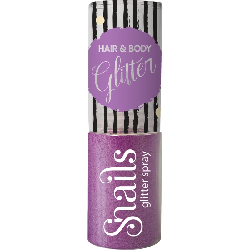 Snails Hair Body Body Glitter Purple