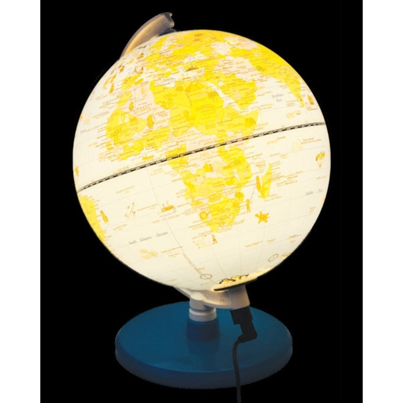 Wonderstuff Illustrated Globe