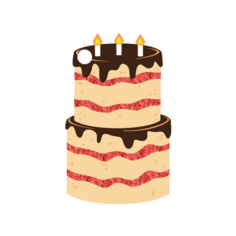 Candlebark Layer Cake Tag