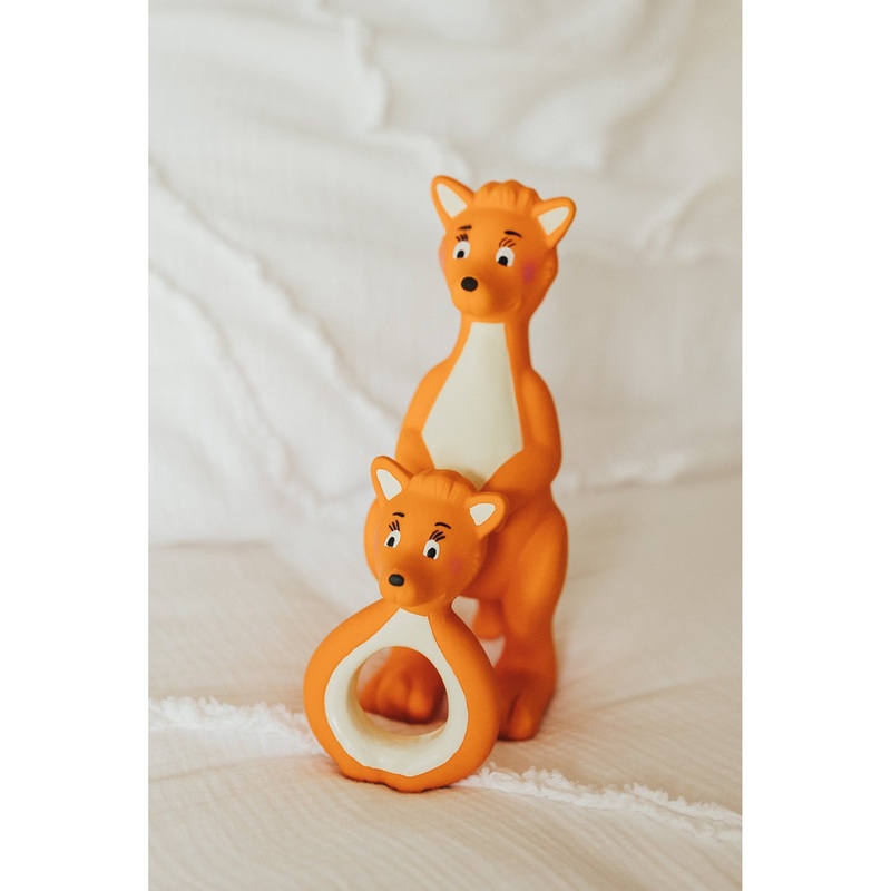 Mizzie The Kangaroo Nurturing Babies Mizzie Teething Gift Set