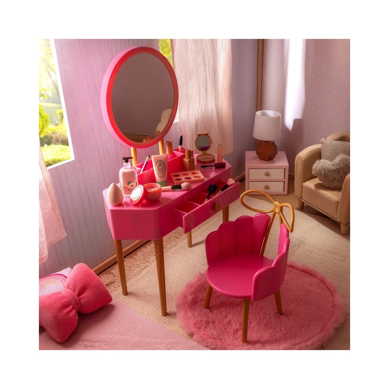 Our Generation Vanity with Chair & Accessories