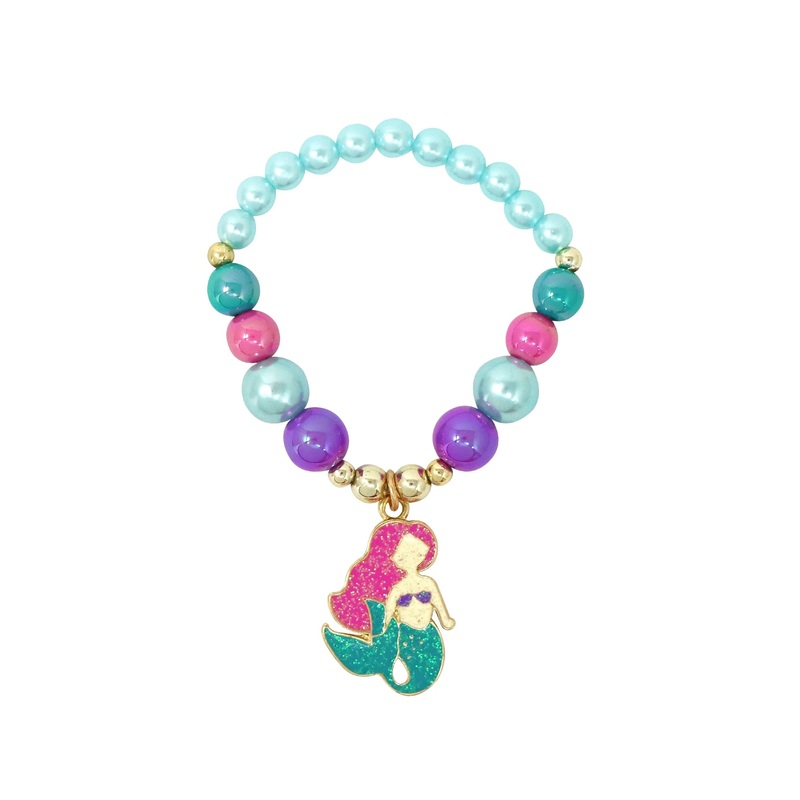 Pink Poppy Bracelet Shimmering Mermaid
