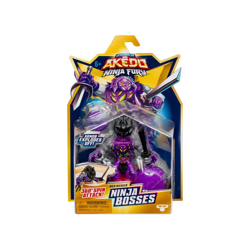 Akedo S7 W1 Ninja Fury Mega Ninja Bosses Single Pack - Assorted
