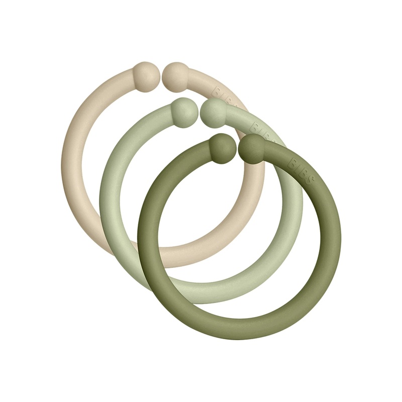 BIBS Loops Vanilla Sage Olive