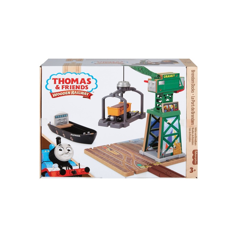 Fisher Price Thomas and Friends Wooden Railway Brendam Docks