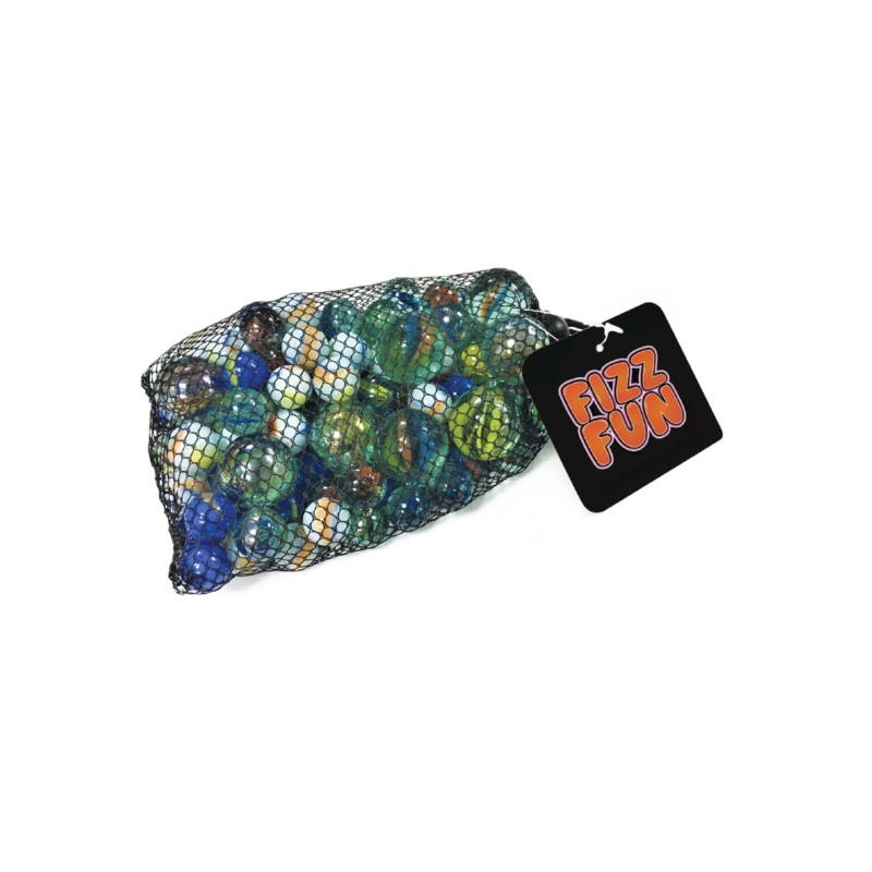 Fizz Fun 100 Glass marbles