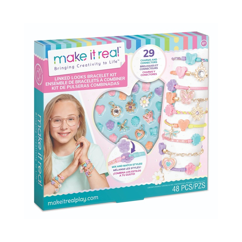 Make It Real Linked Looks Bracelet Set