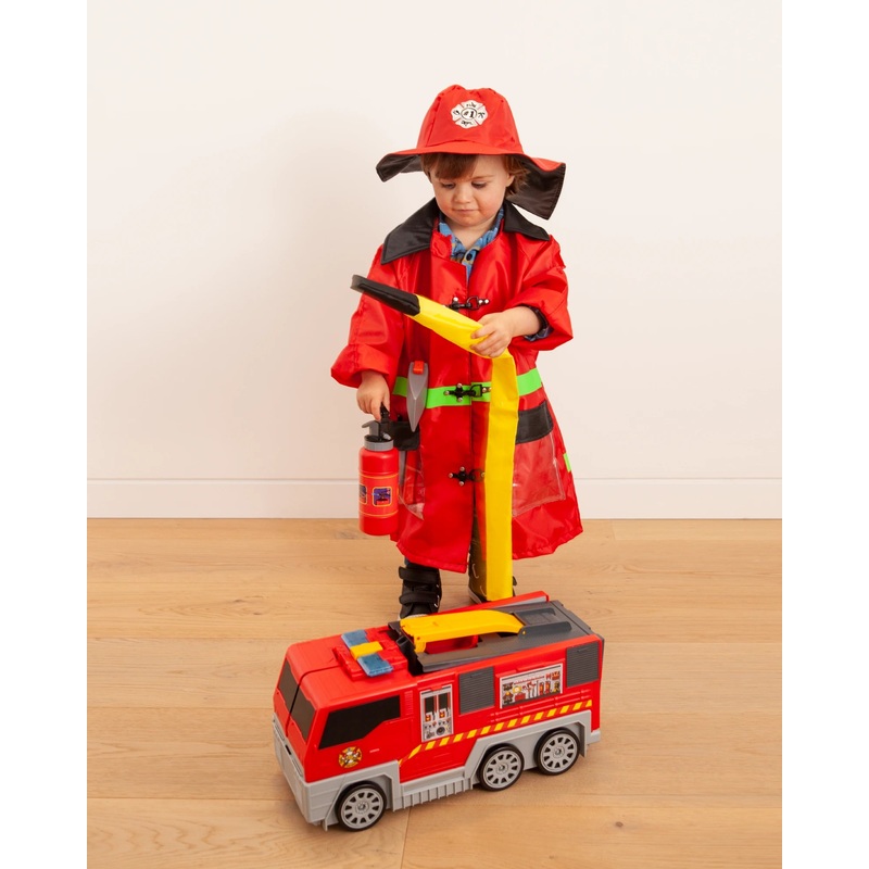 Rallye Folding Fire Truck Playset