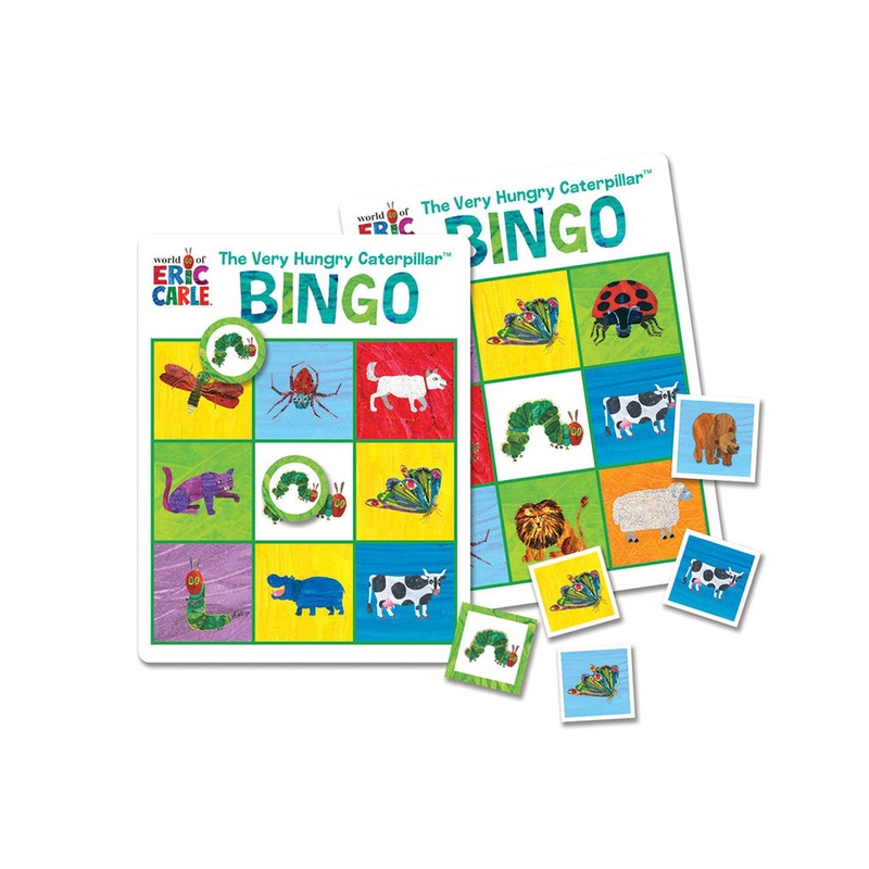 The Very Hungry Caterpillar Bingo And Matching Tin Game