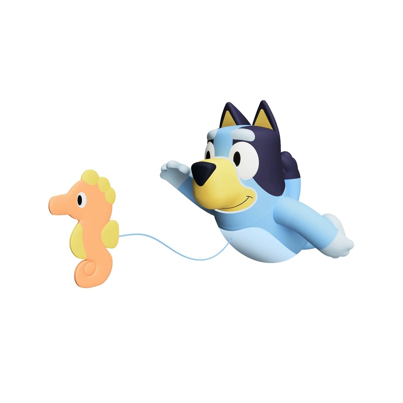TOMY Swimming Bluey Bath Toy