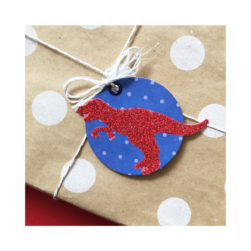 Candlebark Dinosaur Tag