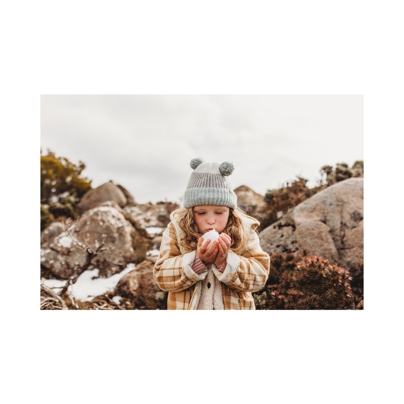 Millymook Togara Girls Beanie One Size - Sage