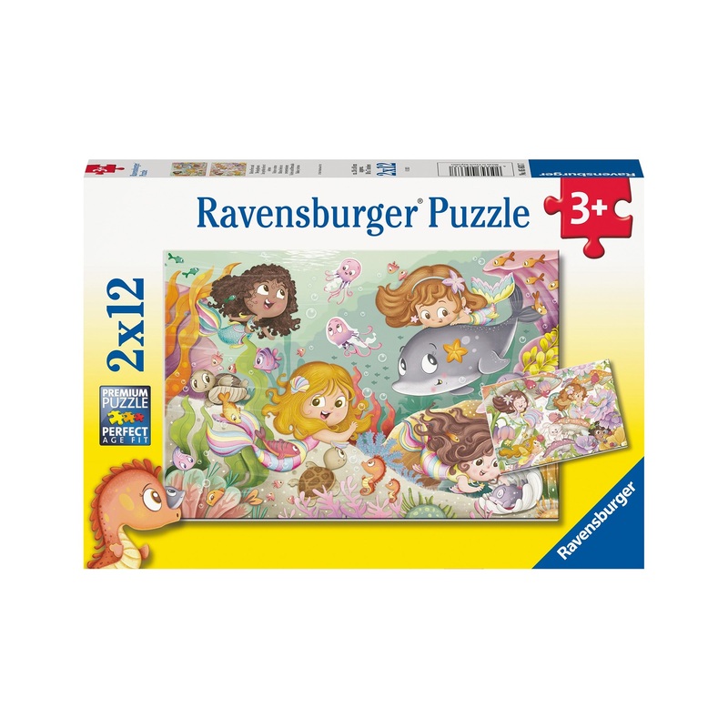Ravensburger Fairies And Mermaids 2X12 Piece