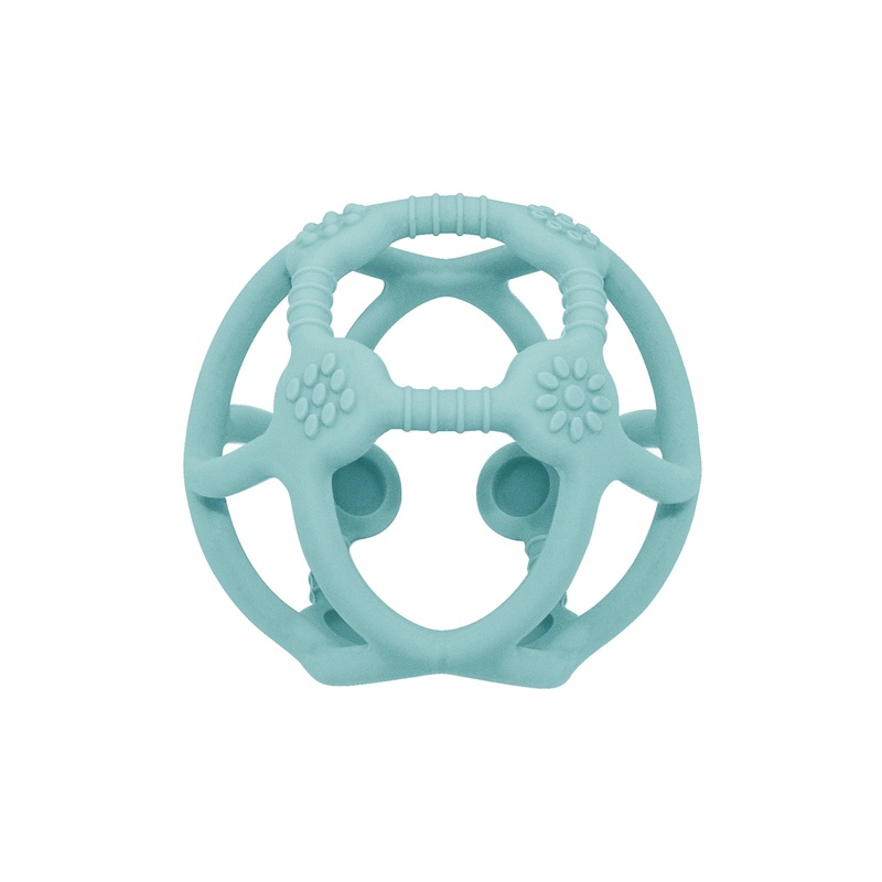 Silicone Teething Ball - Light Blue