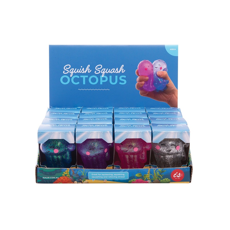 Squish Squash Octopus - Assorted