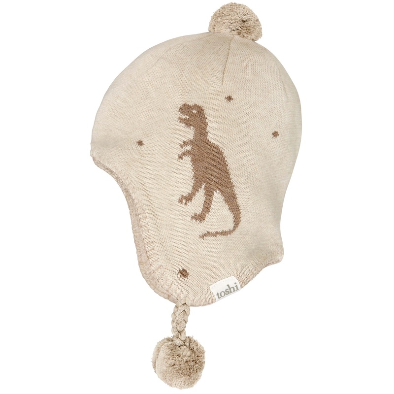 Toshi Organic Earmuff Storytime T Rex