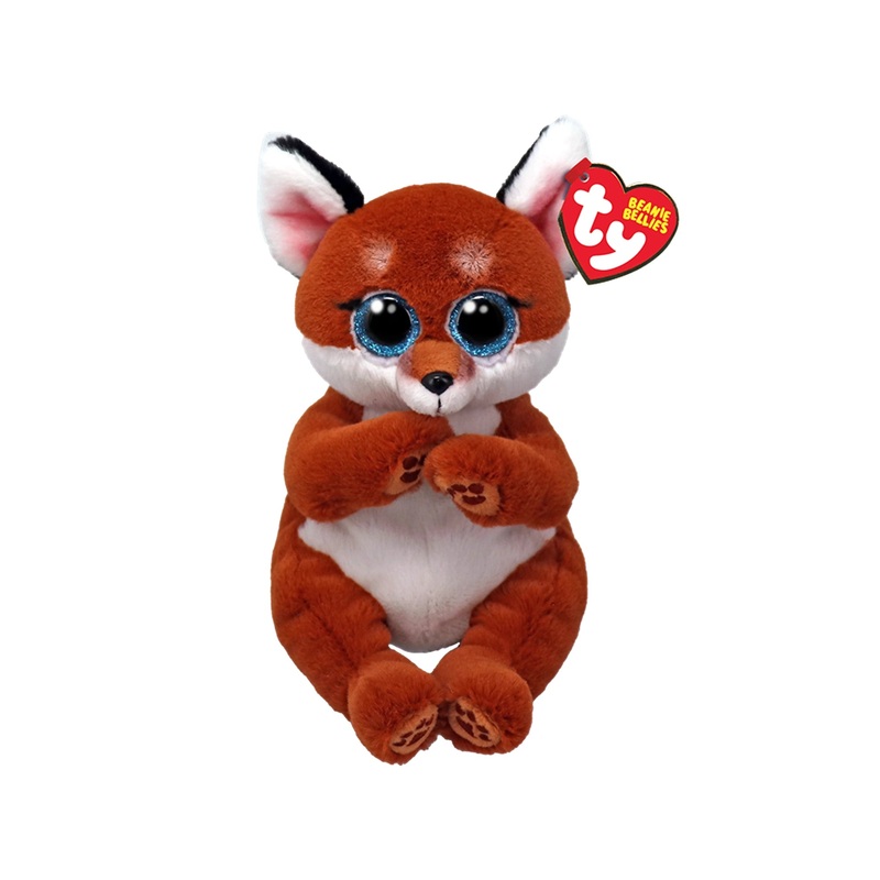 TY Regular Bellies Witt Orange Fox