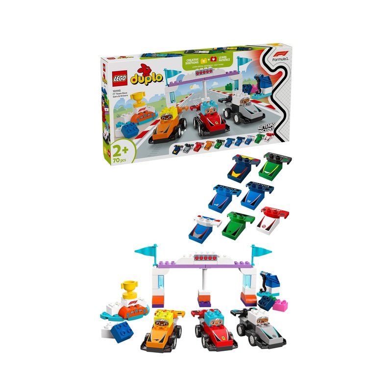 10445 F1 Team Race Cars & Drivers