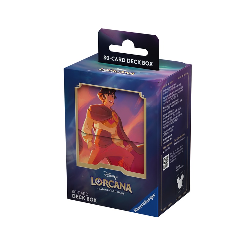 Disney Lorcana Set 5 Deck Box - Alladin