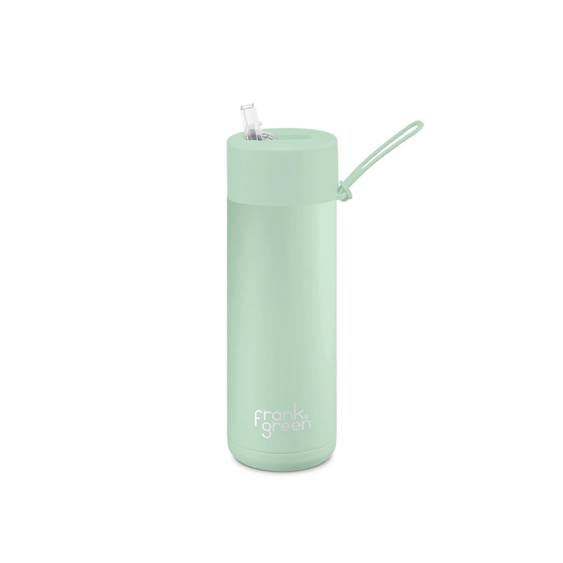 Mint Gelato Reusable Bottle Ultimate Ceramic Straw - 595ml