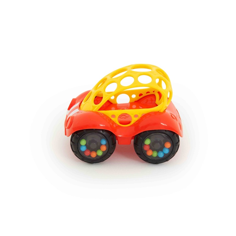 Oball Rattle Roll Red Buggie Toy