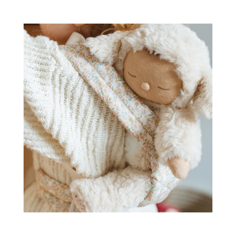 Olli Ella Cozy Dinkums Lamby Picket - Cream