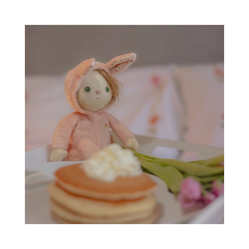 Olli Ella Dinky Dinkum Dolls - Babbit Bunny - Pink