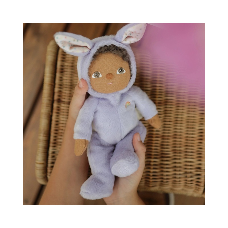 Olli Ella Dinky Dinkum Dolls - Babs Bunny - Purple