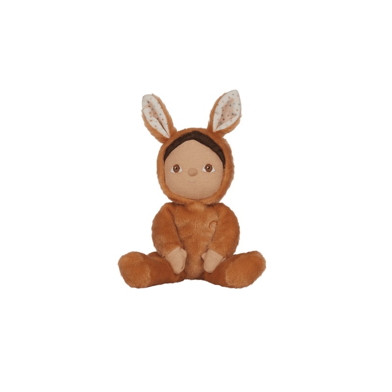 Olli Ella Dinky Dinkum Dolls - Bucky Bunny - Toffee