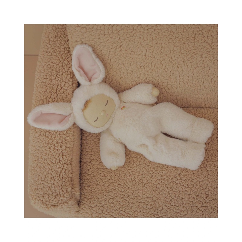 Olli Ella Lullaby Cozy Dinkum Bunny Moppet - Pink