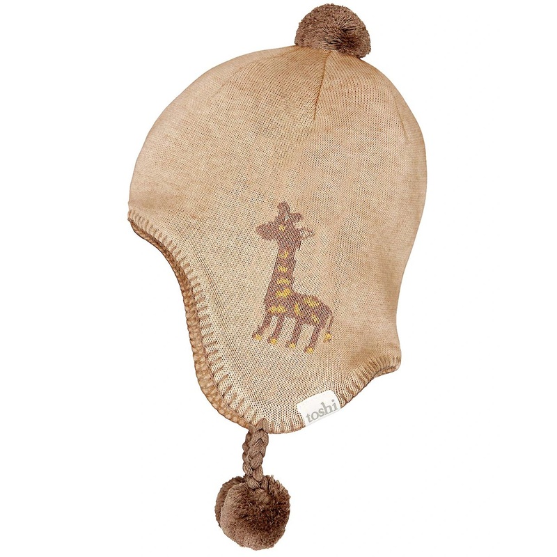 Toshi Organic Earmuff Storytime Mr Giraffe