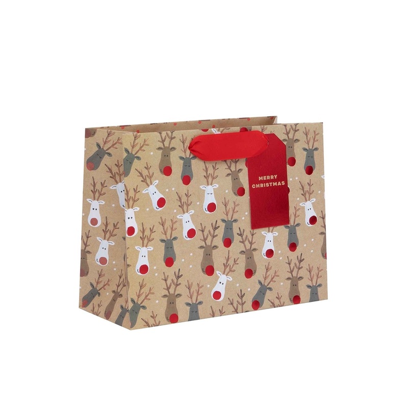 Waterlyn Christmas Bag Reindeer Med