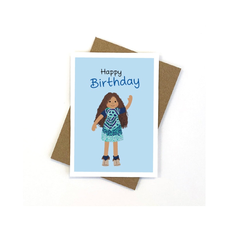 Candlebark Kiya Birthday Card