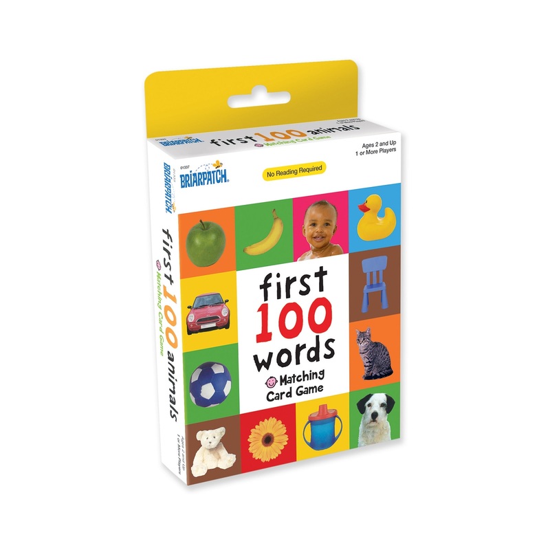 First 100 Words Matching Card Game