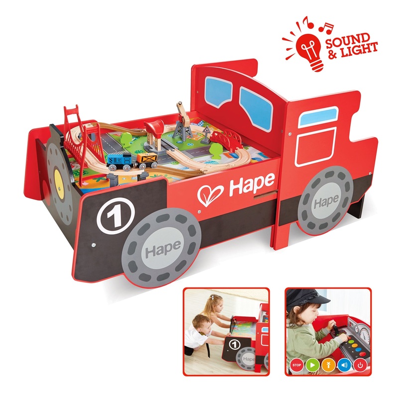 Ride-on Engine Table
