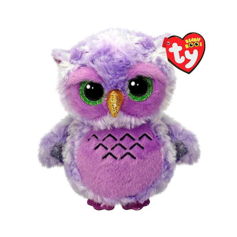 TY Small Owlivia Purple Owl