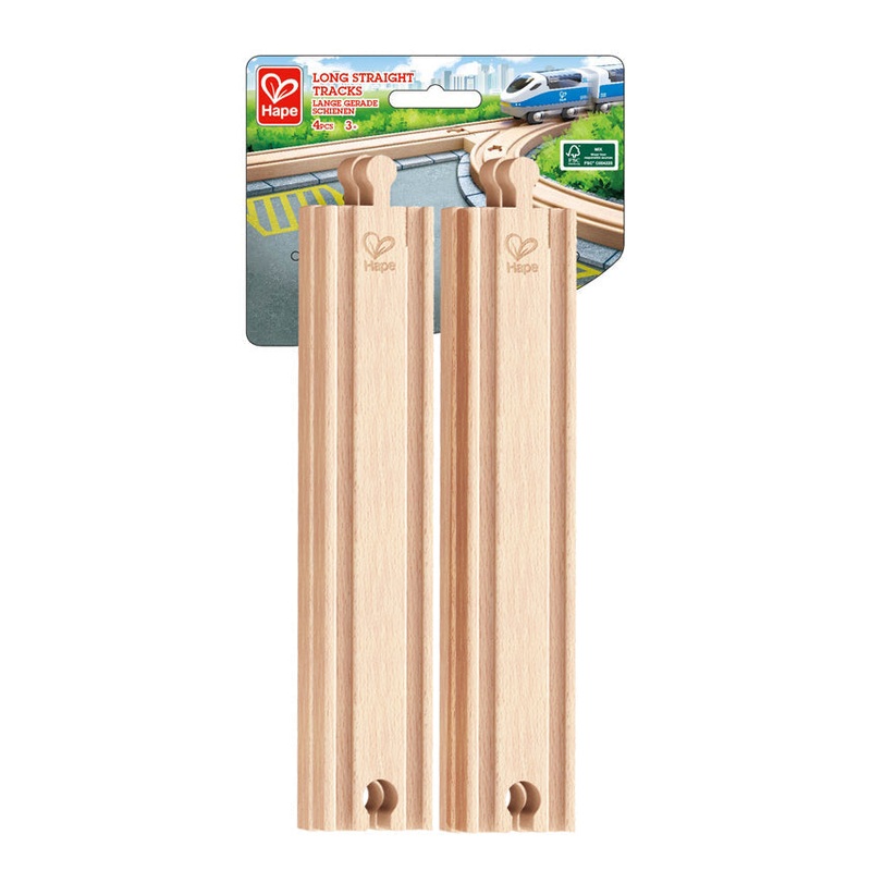 Hape Track 4pcs Long Straight