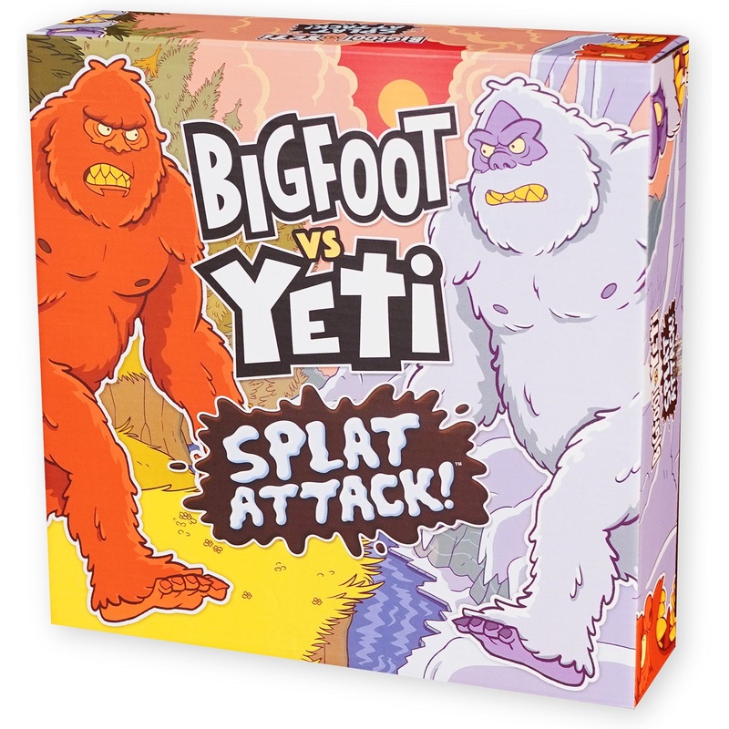 BigFoot vs Yeti - Splat Attack! Game Age 6+