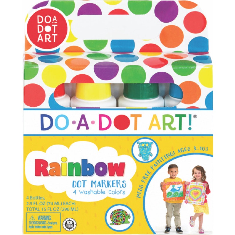 Do-A-Dot Art Markers 4 Pack Rainbow