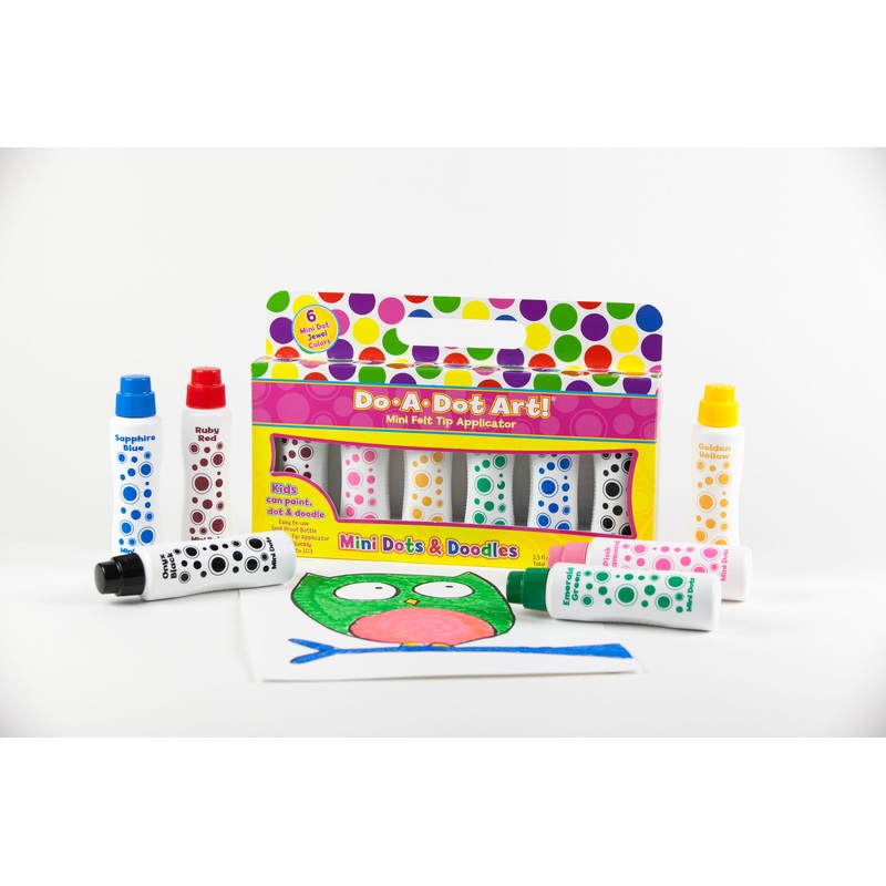 Do-A-Dot Art Markers 6 Pack Brilliant