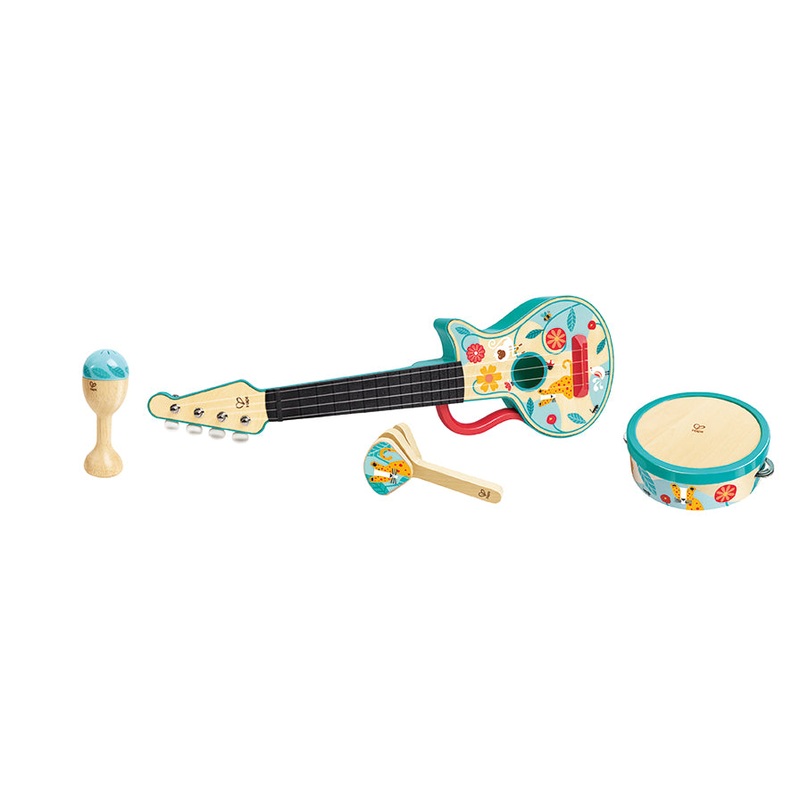 Hape 4 in 1 Percussion Set