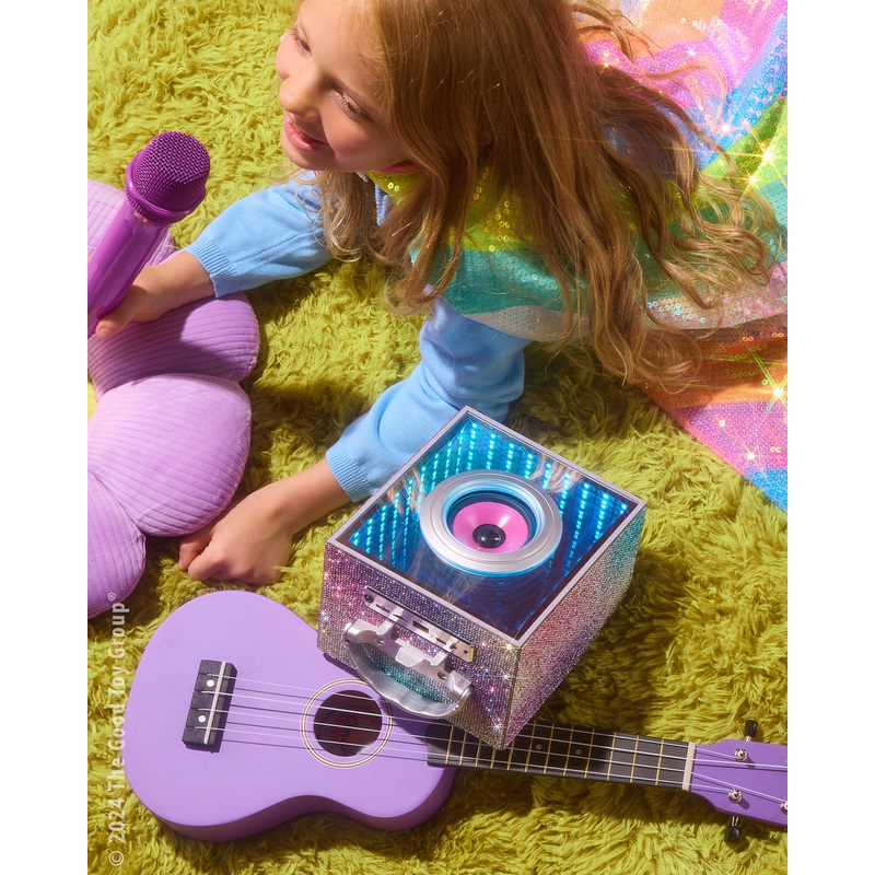 Pop Star Karaoke Set - Infinity Speaker and Wireless Microphone - Purple