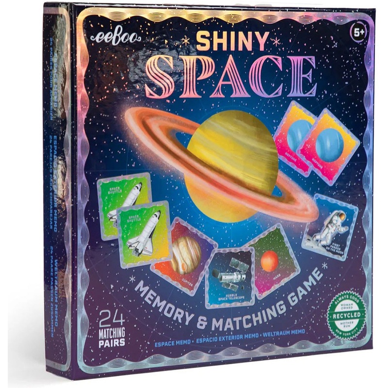 Shiny Space Memory & Matching Game Age 5+