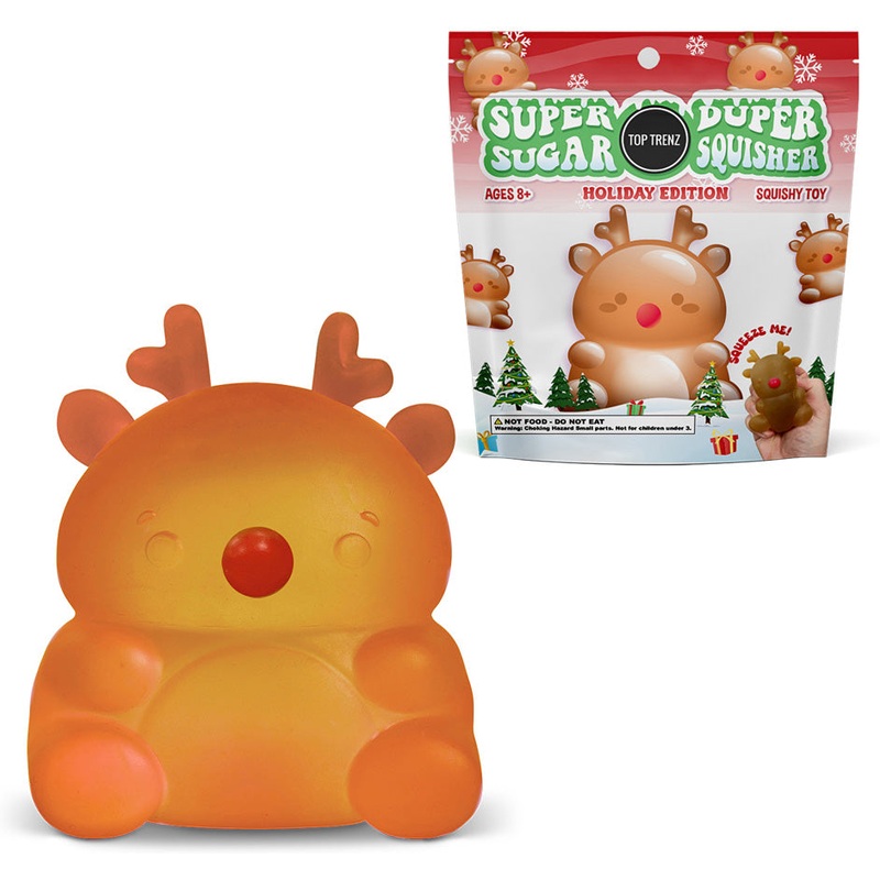 Super Duper Sugar Squisher Reindeer