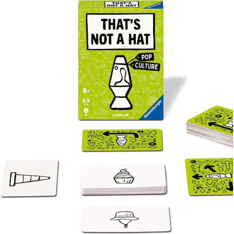 That's Not a Hat Pop Culture Card Game Age 8+