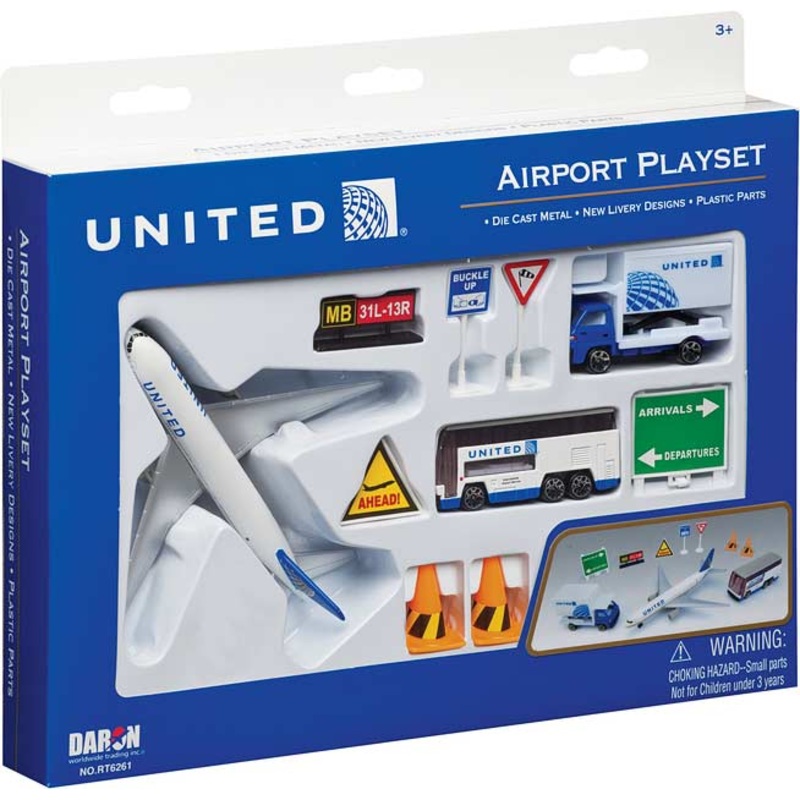 United Airlines 12 Piece set