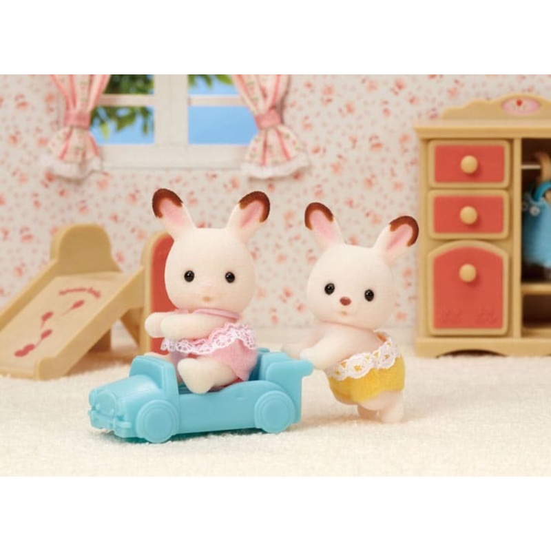 Calico Critters Chocolate Rabbit Twins
