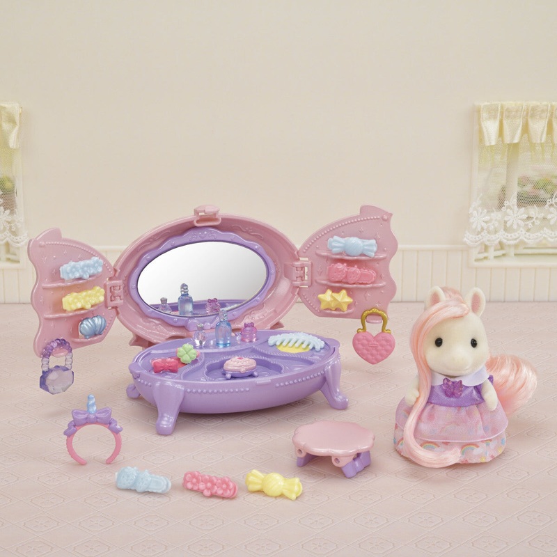 Calico Critters Pony's Vanity Dresser Set