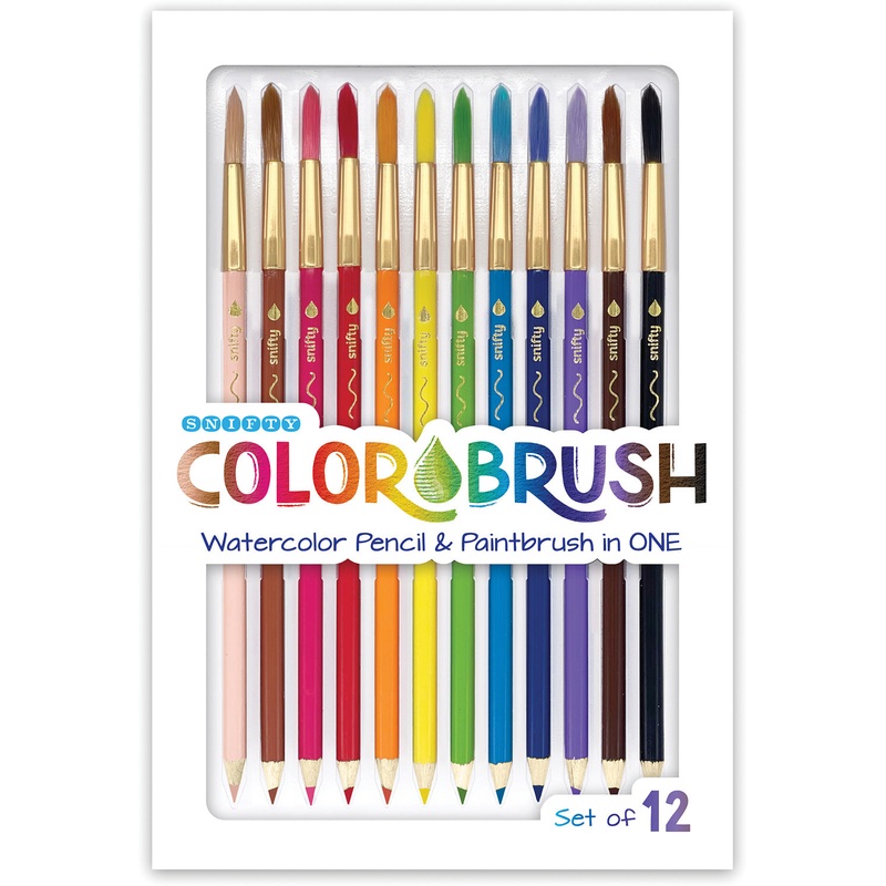 Color Brush Watercolor Pencil & Paintbrush in One
