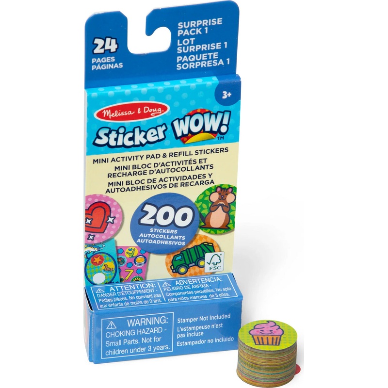 Sticker WOW! Mini Activity Pad and Refill Stickers - Surprise Pack 1